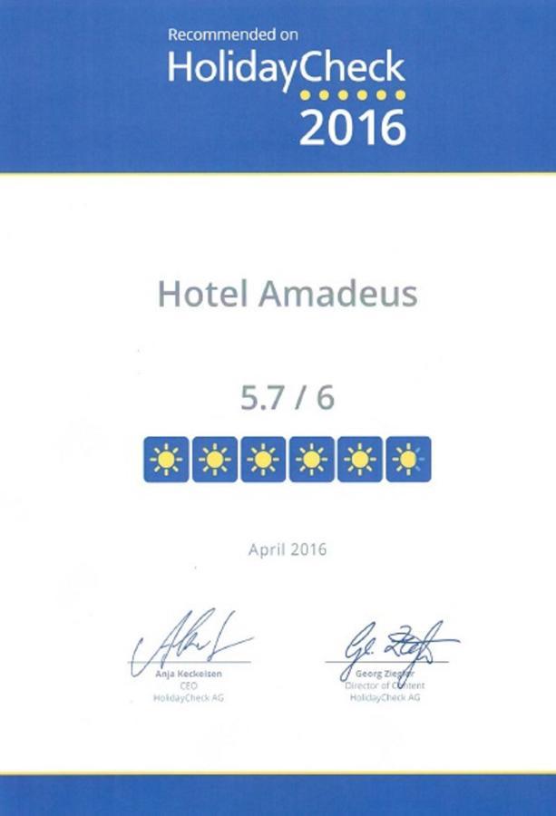 Hotel-Restaurant Amadeus Ганновер Екстер'єр фото